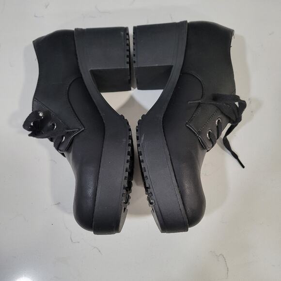Wanted Breakout Oxford 90's Y2K Style Lug Heel Platform Size 9 - Picture 7 of 12